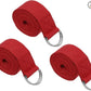 PATIKIL Yoga Strap for Stretching Cotton Yoga Belt with Adjustable Metal D-Ring Buckle Stretch Band for Fitness Pilates