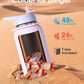 Coolflask Water Bottle with Straw, 40 oz Insulated Metal Water Flask with Straw & Spout Lids, Stainless Steel Double Wall Vacuum, Keep Cold 48h Hot 24h, Leak Proof & Non-BPA, Lavender