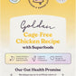 Golden Probiotic Dog Food Dry, Chicken, 4lb Bag, Allergy and Gut-Friendly Adult Kibble for Digestive Health with Cage-Free Chicken, 20 Plant Based Superfoods, Beef and Grain Free