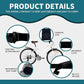Portable Repair Stand,For Bicycles,eBikes,Compatible w All Electric Bikeswith Maintenance Bracket,Pry Bar,Cushion Cover, Black,Carrying Case,Absorbent Cloth,Waterproof Seat Cover