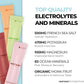 Instant Hydration Electrolytes Powder Packets - Variety Pack - Zero Sugar - Keto, Vegan, Gluten-Free, Non-GMO - Boost Recovery, Brain Function, Muscle & Tissue Health - 12 Sticks