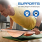 Wooden Balance Board for Adults, Wobble Board for Core Strength & Stability Training, Non Slip Surface, 550lb Capacity, Home & Office Exercise Use