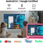 JREN Tablet for Kids｜10.1 Inch Kids Tablet Android 14｜Octa-core｜64GB｜WiFi ｜Bluetooth｜Parental Control｜Children Content｜Children Toddler Pink Girls Gift