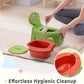 Potty Seat Baby Training Chair Boys Girls Toddler Dinosaur Comfortable children 1-5 years old Baby toilet Animal seat with lid back potty trainer (Green)
