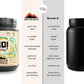 Earth Fed Muscle Go! Bananas Irish Grass‑Fed Whey Protein Isolate – All Natural Banana Flavor, Zero Added Sugar, Soy‑Free, Gluten‑Free (2lb, 27 Servings, Banana)