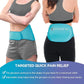 Comfytemp Ice Pack for Back Pain Relief, 2 Packs, FSA Eligible, Reusable Gel Lower Back Wrap Ice Brace for Sciatica Injuries, Hot Cold Compression for Lower Lumbar, Waist, Men Women After Surgery Gift