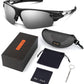 BEACOOL Polarized Sports Sunglasses for Men Women Youth Baseball Fishing Cycling Running Golf Motorcycle Tac Glasses UV400