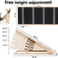 Upgrade 2-in-1 Pet Ramp Dog Stair,Folding Pet Stairs,Portable Dog Ramp for Small&Large Old Animals with Non-Slip Surface,Dog Ramp for Bed,Couch and Car,11.8" to 23.6" Height Adjustable(40×17.7)