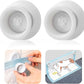 (4-Pack) Potty Training Pad Magnetic Holder Compatible with Any Size of Puppy Pee Pads Perfect for Leg-Lifting Marking Dogs, Strong Magnets Will Stick on Most Flat Surfaces - White