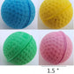 YnFag Foam Soccer Balls Cat Toys for Indoor Cats Cat Balls (12 Pcs Individual Color Balls)