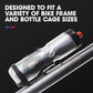 HydraPak Polar Surge Insulated Bike Water Bottle 2-Pack (20oz or 24oz) - High Flow, Fits Most Bike Cages, For Cycling & Sports