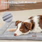 MADE 4 PETS Dog Crate Pad Bed for Medium Large Dogs, Washable & Reversible, Anti-Slip Kennel Mat for Cozy Sleeping, Soft Fluffy Dog Bed for Indoor & Outdoor Use, 35"x23", Gray