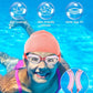Kids Swim Goggles, Swimming Goggles for Kids Toddlers 3-14 with Swim Cap, Nose Clip, Nose Bridge, Ear Plugs