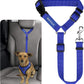 BWOGUE Pet Dog Cat Seat Belts, Car Headrest Restraint Adjustable Safety Leads Vehicle Seatbelt Harness (1 Pack)