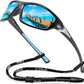 FAGUMA Sports Polarized Sunglasses For Men Cycling Driving Fishing UV400 Protection