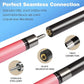 HomeSeason Glass Fiber Pool Cue 58" Professional Pool Stick 12.7mm 4-Layer Tip Low Deflection Cue Stick, 3 * 8/8Joint Pin, Ultra-Smooth, Billiard Cue Sticks