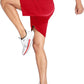 Men's Gym Shorts Sports Quick Dry Workout Running or Casual Training Short with Zipper Pockets