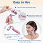 MORGLES Ice Roller for Face and Eyes, Ice Face Roller for Women Skin Care, Cold Facial Roller for Puffiness, Migraine Relief and Lymphatic Drainage