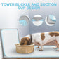 Dog Pee Pad Holder Tray, Non-Slip Puppy Pee Pad Holder, Fits Up to 35" X 24" Training Pads, High Edge Easy to Change Pee Pad Tray,Mat Fit Disposable and Washable Pee Pads
