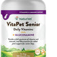 NaturVet VitaPet Senior Daily Vitamins Plus Glucosamine, Dog Multivitamin Supplement, Chewable Tablets, Time Release, Made in The USA with Globally Source Ingredients 180 Count