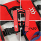 Manual Inflatable Life Jacket|Life Vest for Adults|PFD Low Profile|Supports up to 330 lbs(YSH700)