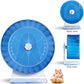 Hamster Wheel,Silent Wheel,Super Silent Hamster Exercise Wheels,Silent Hamster Wheel,Adjustable Stand Hamsters Exercise Wheels,Quiet Rat Wheel (Φ 8.7 inch, Blue)