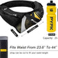 PYFK Running Belt Hydration Waist Pack with Water Bottle Holder for Men Women Waist Pouch Fanny Bag Reflective