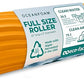Oceanfoam Tidal Roller - Gold - Muscle Massage Foam Roller for Back Pain & Stretching - Firm and Ergonomic Wide Wave Textured - Yoga, Athletics, & Wellness - Full Size, 20" x 5"