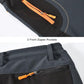 Rdruko Men's Snow Ski Pants Waterproof Insulated Winter Outdoor Snowboard Hiking Fleece Pants with Belt