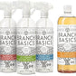 Branch Basics Premium Starter Kit: All Purpose, Glass, and Bathroom Cleaner plus our Foaming Wash, and Laundry Bottle (3 Plastic Spray Bottles + Concentrate) Fragrance-Free