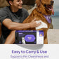 HICC PET Cleaning Deodorizing Wipes for Dogs & Cats, Vet Recommended Nourishes Smoothes Fur Pet Grooming Wipes with Fermented Coconut Oil, Hypoallergenic Plant-Based Dog Wipes for Paws and Butt