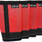 Warrior Fly Boots for Horses - Breathable Mesh Horse Boots for Fly Protection & Leg Comfort - Set of 4 (Knight Warrior, Red)