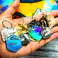 Personalized Dog Tag with 5 Lines of Custom Deep Engraved Durable Stainless Steel Pet ID Name Tag Designer Small Size Hexagon