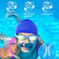 Kids Swim Goggles, Swimming Goggles for Kids Toddlers 3-14 with Swim Cap, Nose Clip, Nose Bridge, Ear Plugs