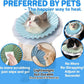 Soft Cat Cone Collar for Cats & Kittens – Adjustable Lightweight Recovery E-Collar to Stop Licking, Scratching & Biting After Surgery, Comfortable Wound Healing Cone Alternative (Blue, S)