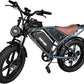 DEEPOWER Electric Bike for Adults,1500W/3500W Peak Motor 30MPH 35-180 Miles Electric Dirt Bike,Dual Suspension Ebikes for Adults, 20" Fat Tire E Bike with 624-2880Wh Battery,UL 2849 Tested