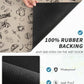 AMOAMI Coffee Mat Hide Stain Rubber Backed Absorbent Dish Drying Mat for Kitchen Counter - Fits Under Coffee Maker & Espresso Machine (12x19, Milk Tea)
