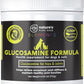 Nature's Pure Edge Original Extra Strength Glucosamine Dog and Cat Supplement Flavored with Real Chicken. Treats Painful and Damaged Joints. 170 gram Jar.