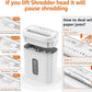 Amazon Basics Cross Cut Paper and Credit Card Shredder for Security - 8-Sheet, Heavy Duty, White