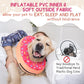Supet Inflatable Dog Cone Collar Alternative After Surgery, Dog Neck Donut Collar Recovery E Collar for Neuter, Soft Pet Cone for Small Medium Large Dogs
