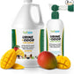 Urine & Odor Turf Detox: Mango 32 oz Sprayer & Gallon Refill Professional Enzyme Cleaner & Odor Eliminator for Artificial Grass, Turf, Concrete, Patios, Enzymatic Cleaner for Dogs & Cats