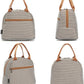 FlowFly Insulated Lunch Cooler Bag - Tote Bag Organizer for Women/Men, Coffee