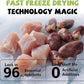 Freeze Dried Dog Treats,Chicken Breast&Organs Recipe Raw Dog Food Topper, High Protein Freeze-Dried Food for Cats, Rawhide Free, Gluten&Grain Free, 5.3oz