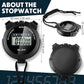Kanayu 28 Pcs Multi Function Digital Stopwatch Timer Bulk Sports Stopwatch with Lanyard Date Time Alarm Timer for Coach Swimming Running Sports Train