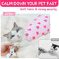 Cat Wrap for Cutting Nails, Self-Adhesive for Grooming, Anti-Scratch Cat Swaddle Wrap for Medicine, Nail Clipping, Teeth Brushing, Ear Cleaning