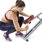 Marcy Squat Rider Machine for Glutes and Quads Workout XJ-6334, Silver & Black
