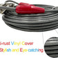 Petest 40ft Tie-Out Cable with Crimp Cover for Super Dogs Up to 250 Pounds