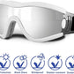 Small Dog Sunglasses with Adjustable Strap UV Protection, Winproof Puppy Sunglasses, Suitable for Dogs Eyes Protection，Soft Dog Goggles