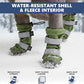 Spark Paws Dog Shoes, Waterproof Dog Boots for Medium to Large Dogs, Non Slip, Breathable Dog Booties and Paw Protectors - 4PCS Doggie Hiking Boots with Reflective Straps - Green, Size 6