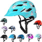 Kids Bike Helmet,Bavilk Kids Boys Girls Bike Helmets with LED Light Detachable Visor Children Youth Teen Multi-Sport for Skating Cycling Scooter Skateboard Adjustable & Lightweight 19.7"-22.4"
